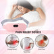 Cramp-Free Period Pain Relief Massager with Heating Pad – Stomach, Back & Belly Cramp Relief for Women & Girls