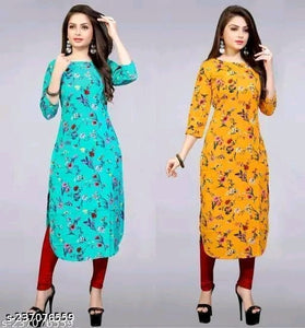 Combo of 2 -women kurtis
