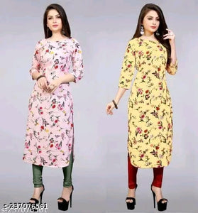 Combo of 2 -women kurtis